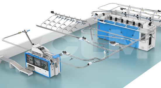CLM工服處理線全新升級——為醫療洗滌廠提供更便捷高效的解決方案